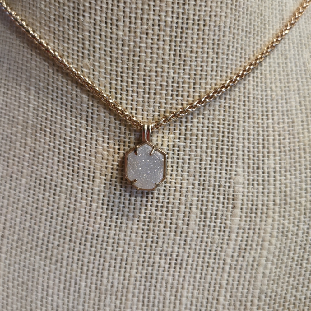 Kendra Scott Teo Necklace In Rose Gold